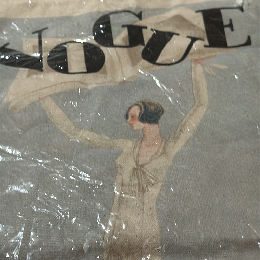 VOGUE Magazine shopper canvas tote  bag - Picture 10 of 11